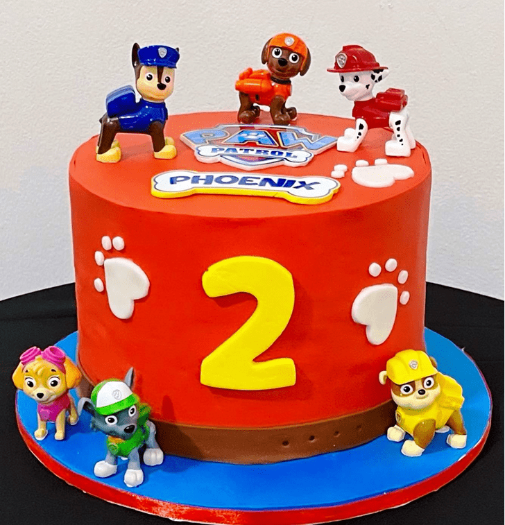 Ravishing Paw Patrol Cake