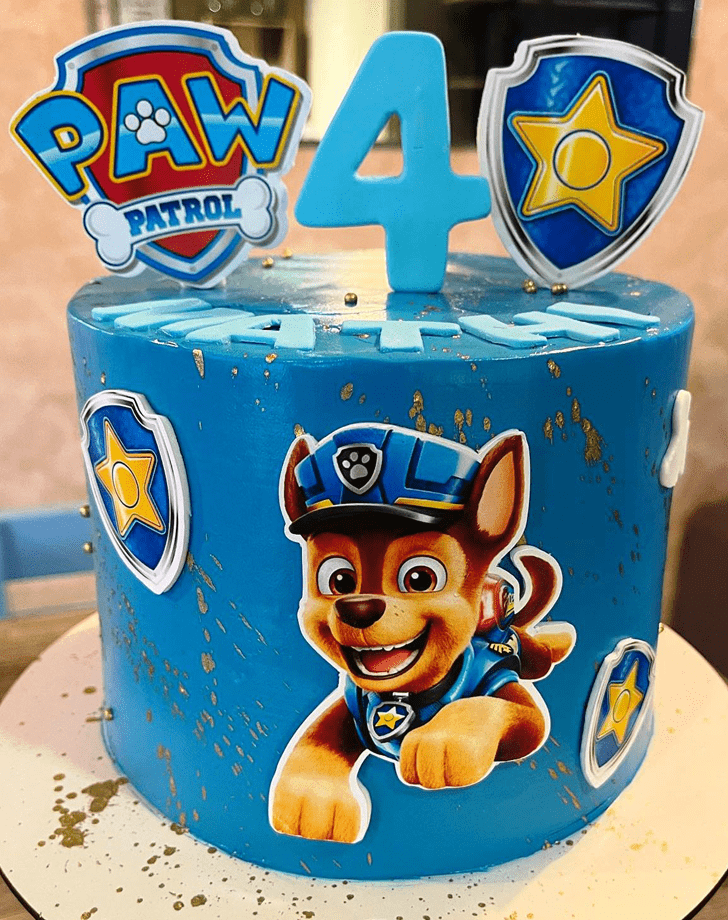 Wonderful Paw Patrol Cake Design