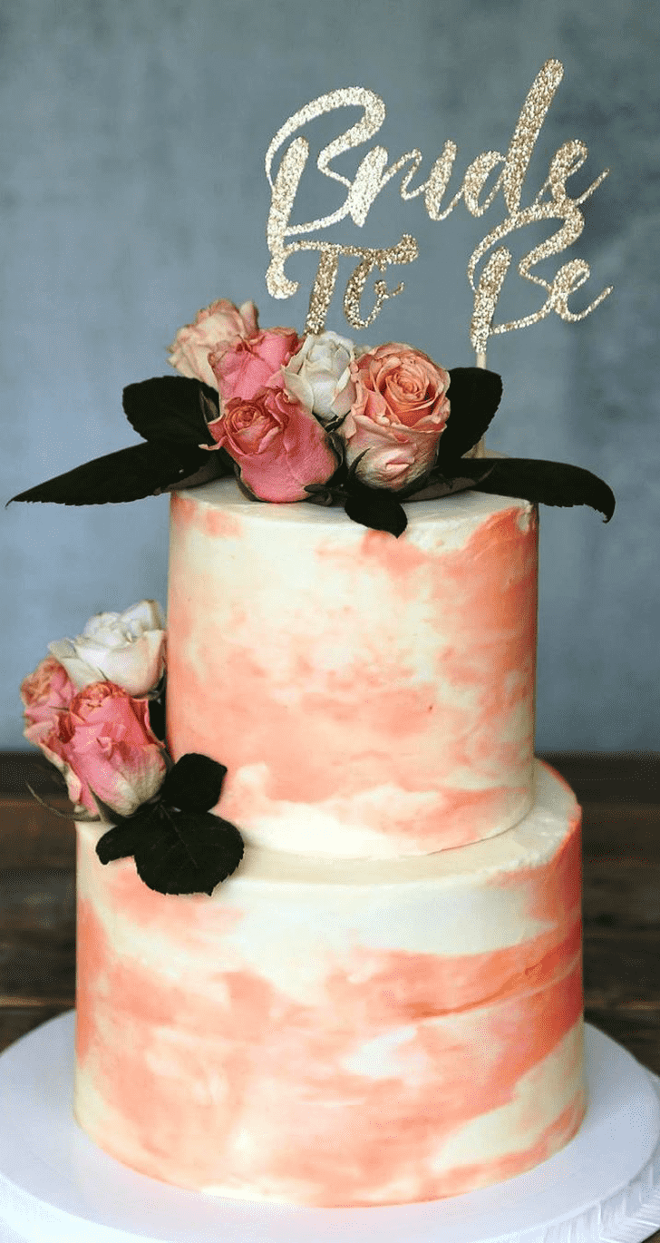 Cute Peachy Cake