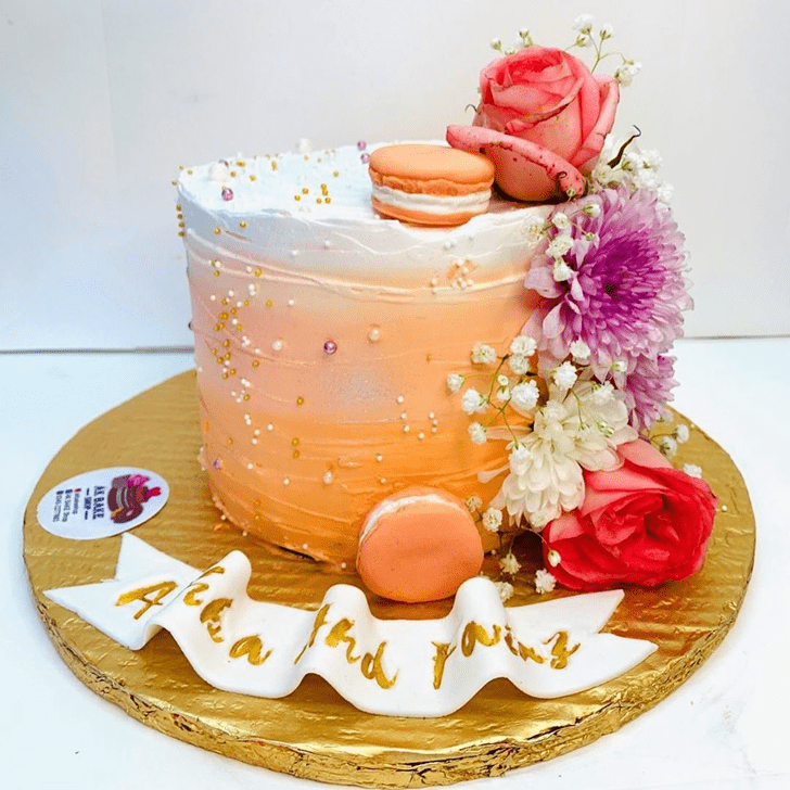 Delightful Peachy Cake