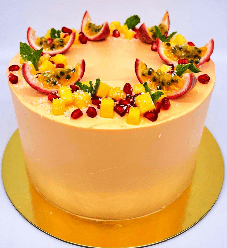 Fetching Peachy Cake