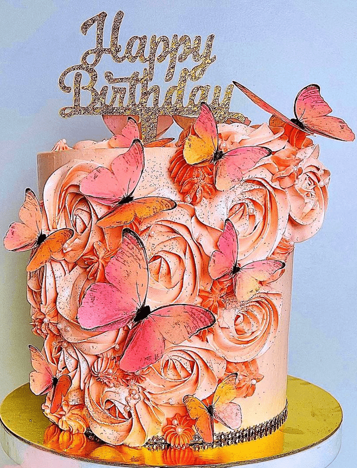 Fine Peachy Cake