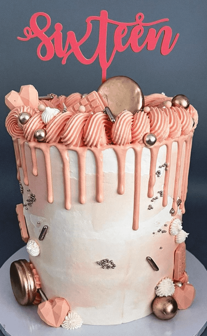 Refined Peachy Cake