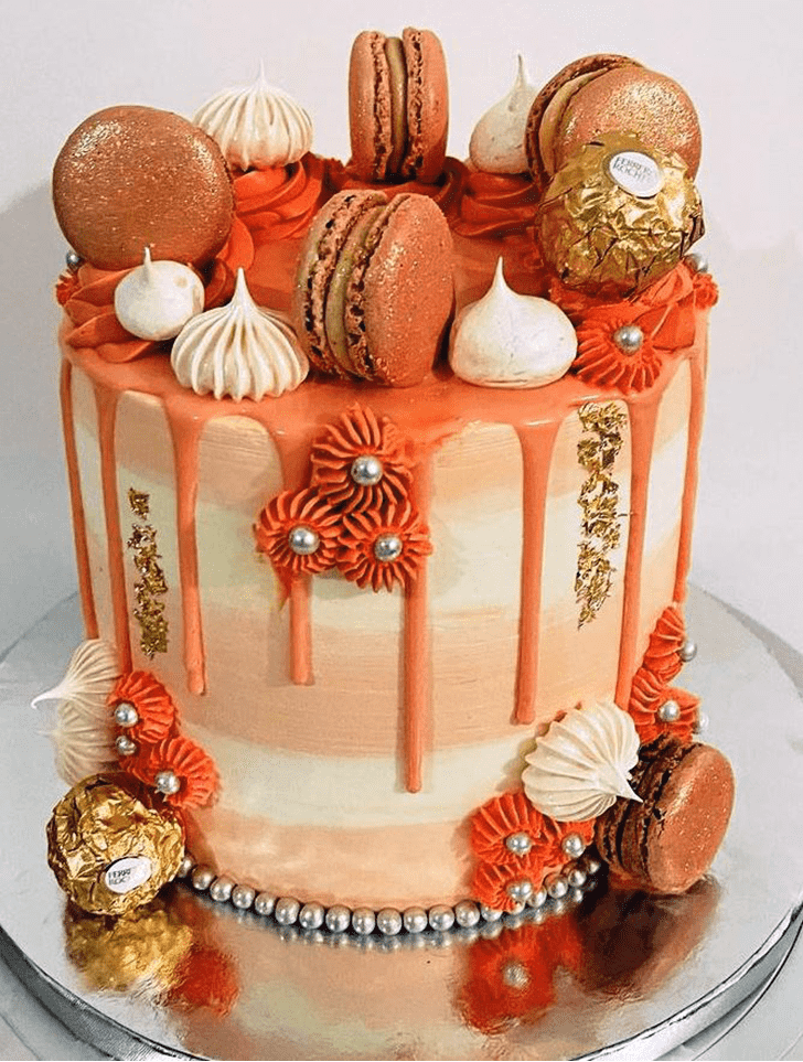 Slightly Peachy Cake