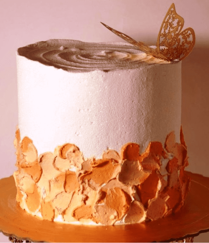 Stunning Peachy Cake