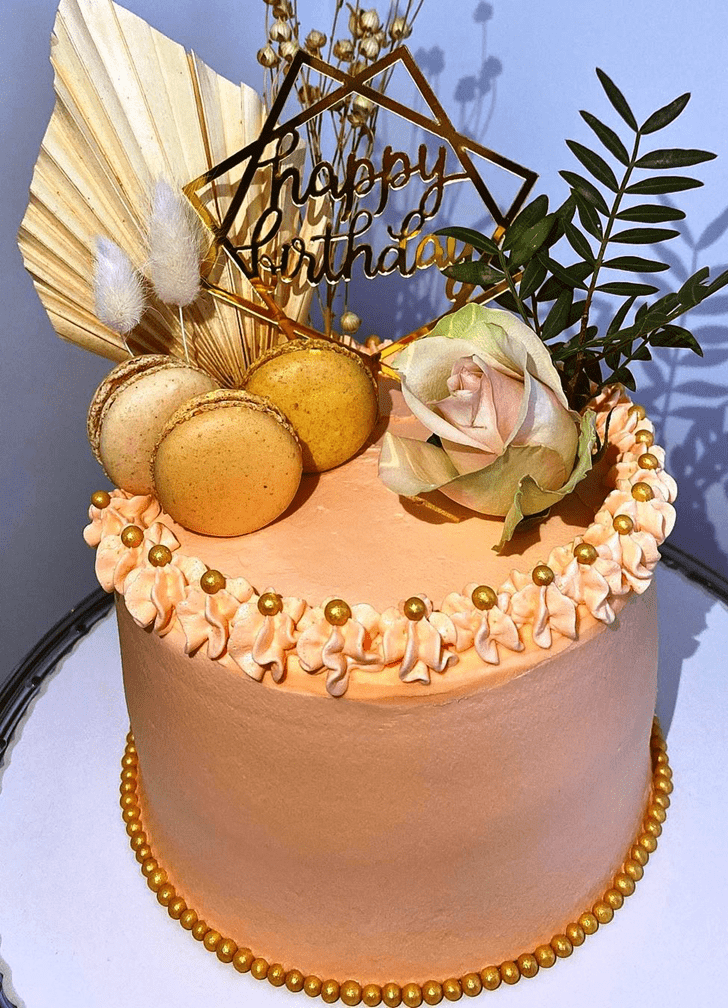 Superb Peachy Cake