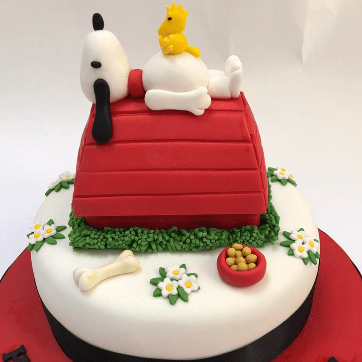Charming The Peanuts Movie Cake