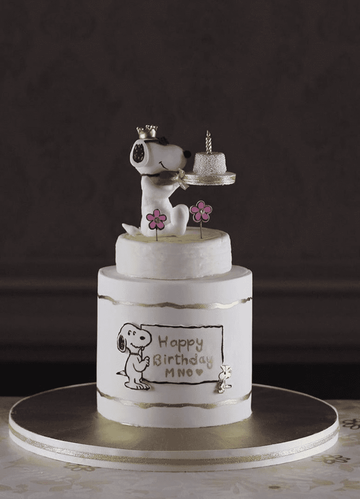 Comely The Peanuts Movie Cake