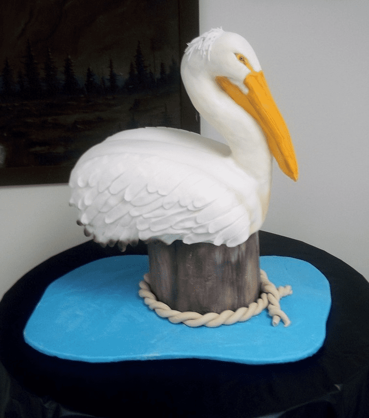 Admirable Pelican Cake Design