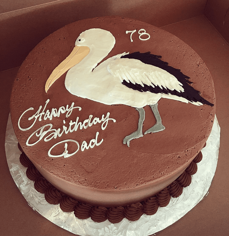 Captivating Pelican Cake