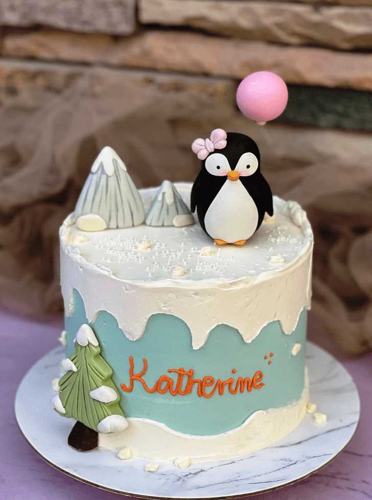 Admirable Penguin Cake Design