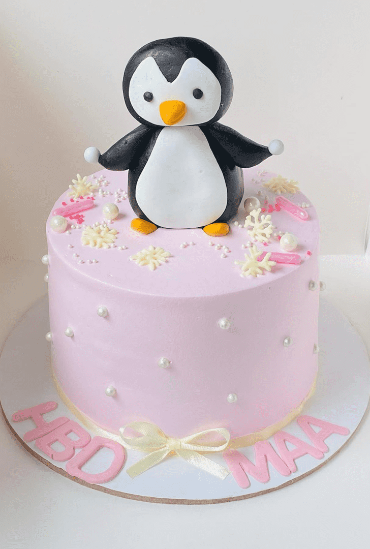 Appealing Penguin Cake