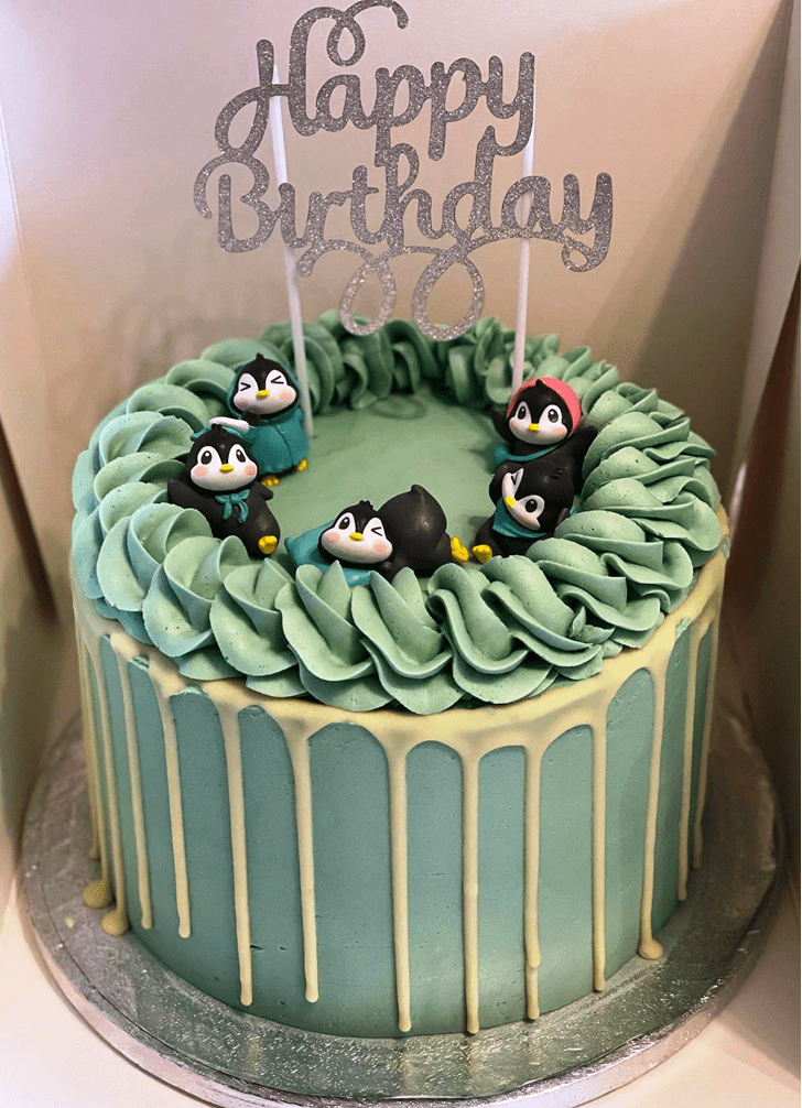 Exquisite Penguin Cake