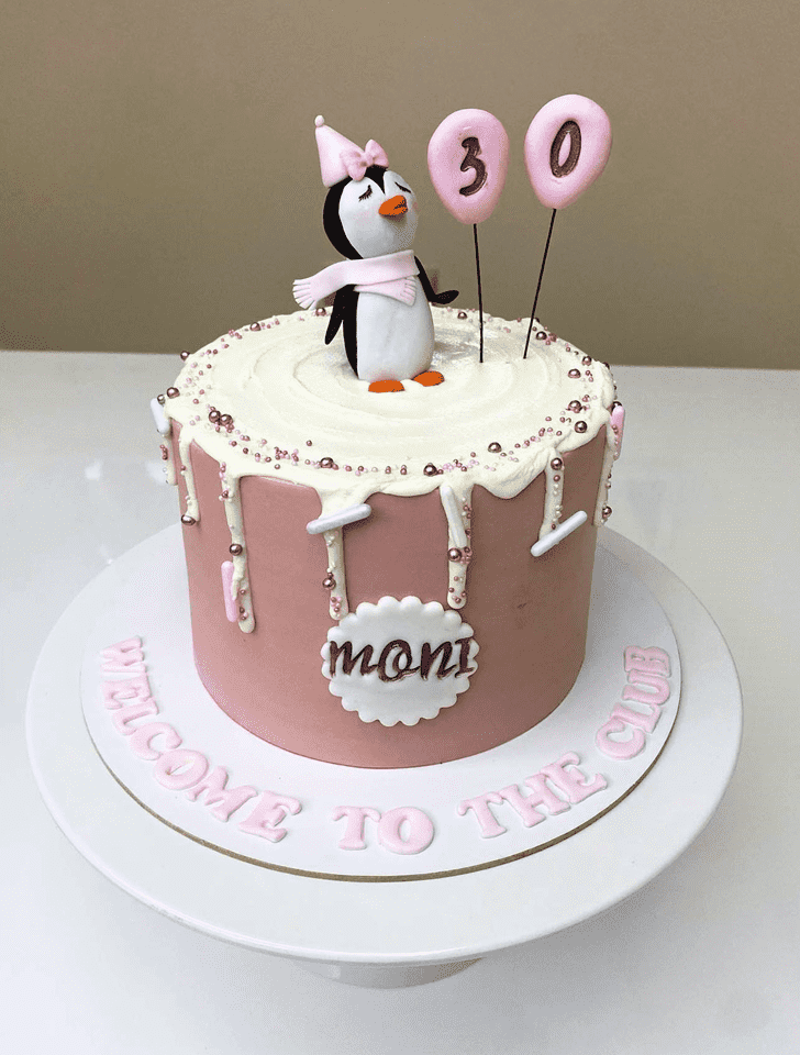 Nice Penguin Cake
