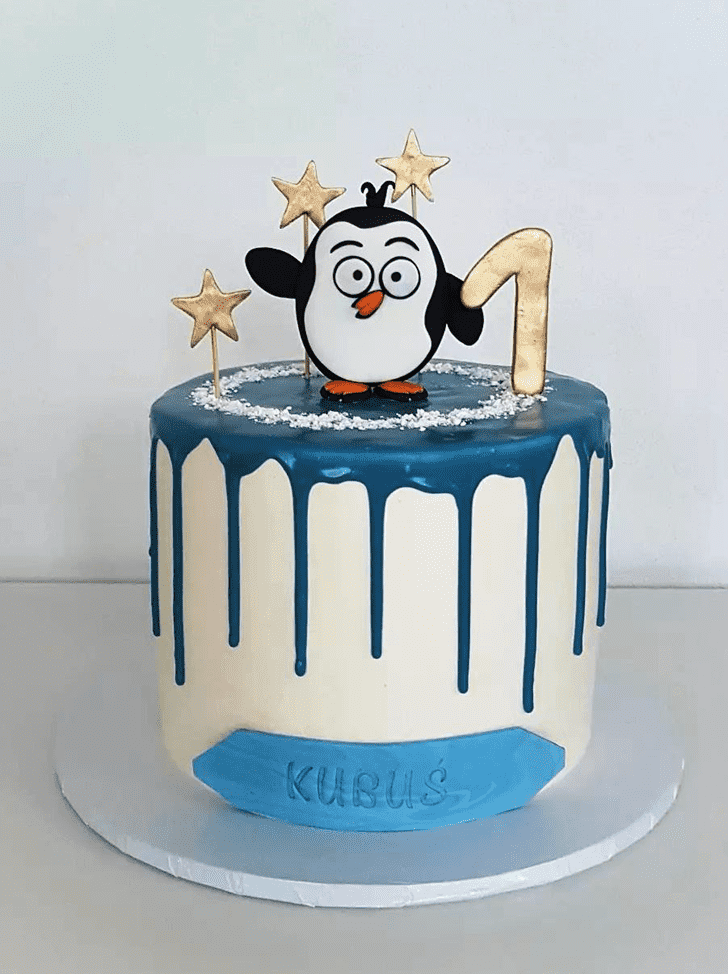 Slightly Penguin Cake