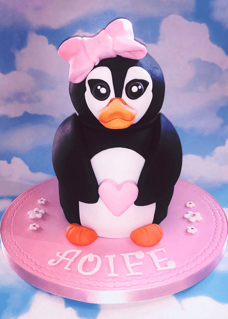 Superb Penguin Cake