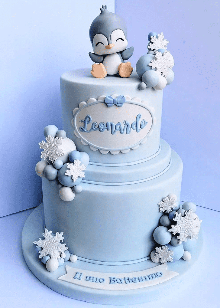 Wonderful Penguin Cake Design