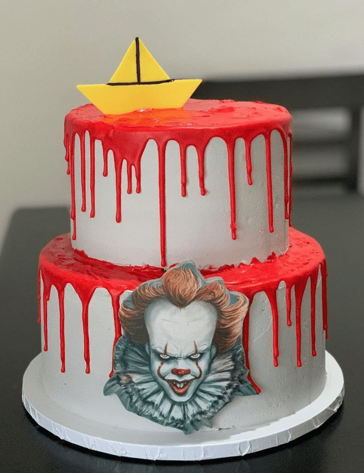 Lovely Pennywise Cake Design