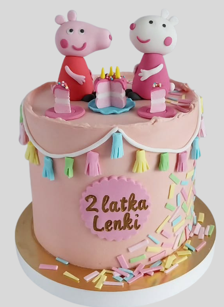 Delicate Peppa Cake