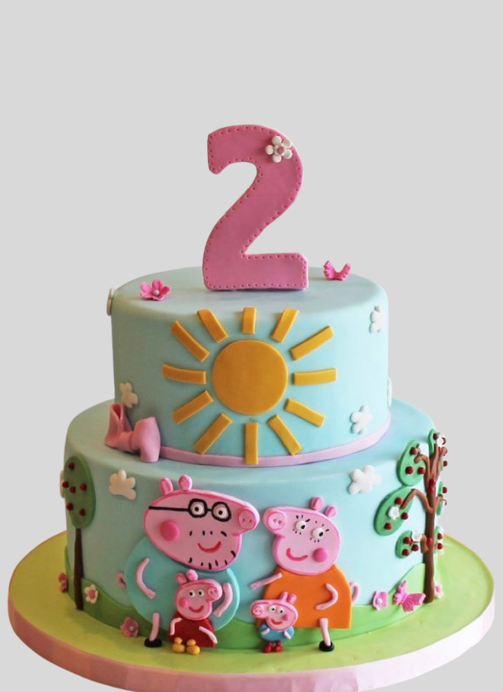 Divine Peppa Cake