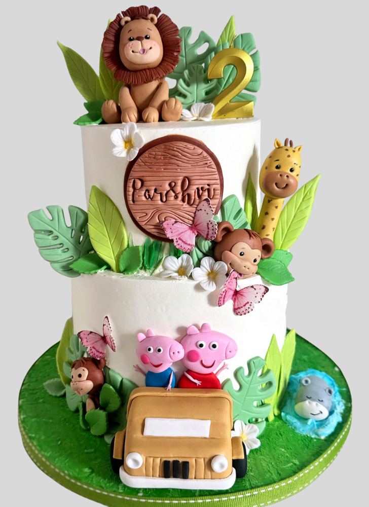Elegant Peppa Cake