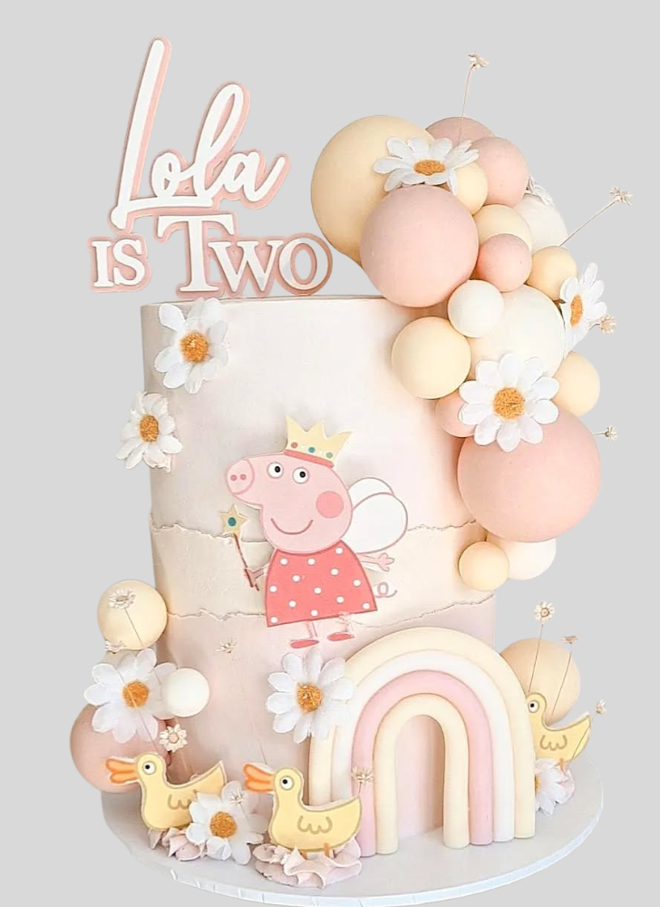 Enticing Peppa Cake