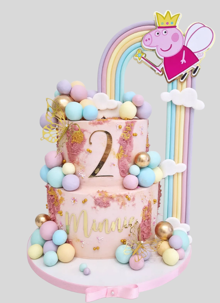 Slightly Peppa Cake