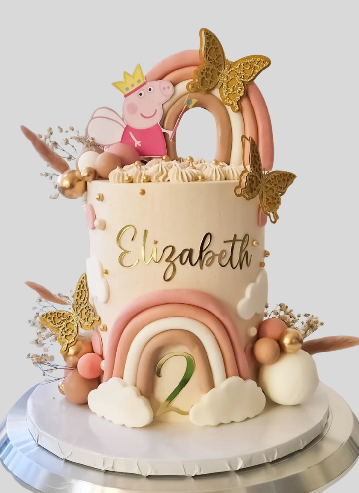 Stunning Peppa Cake