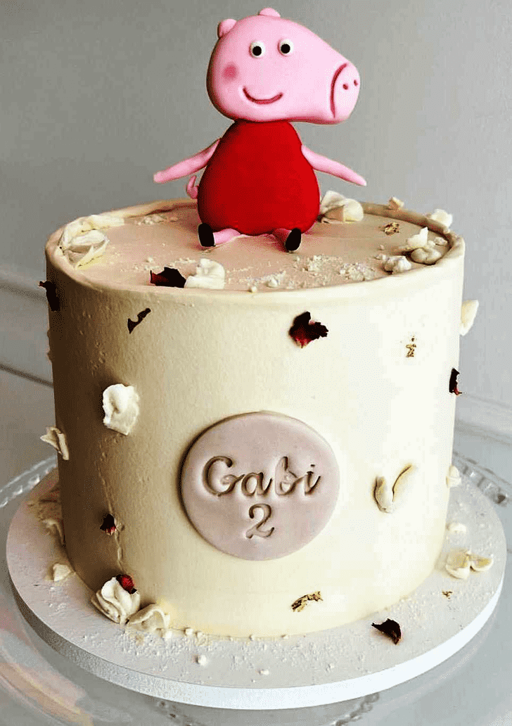 Comely Peppa Pig Cake