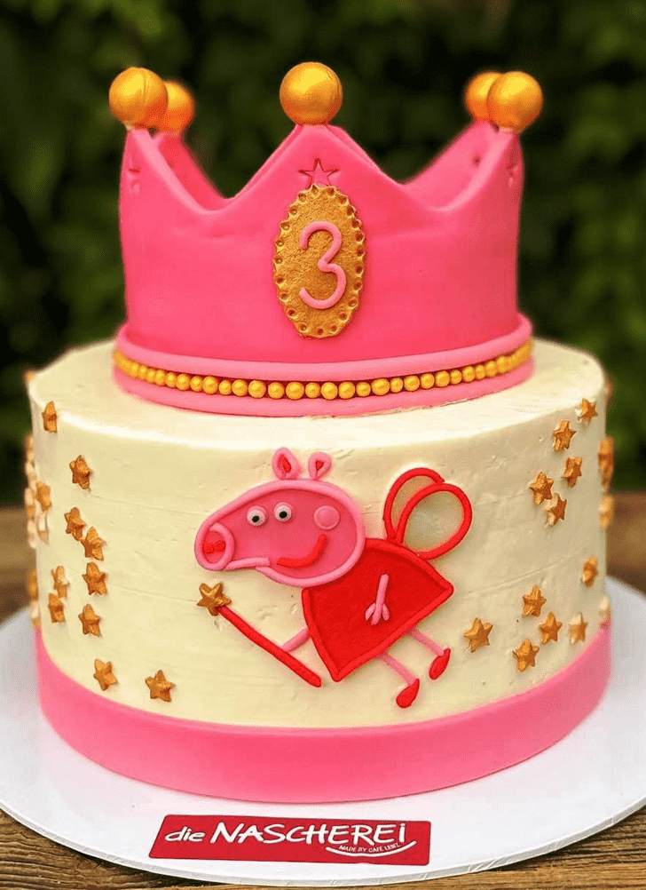 Fine Peppa Pig Cake