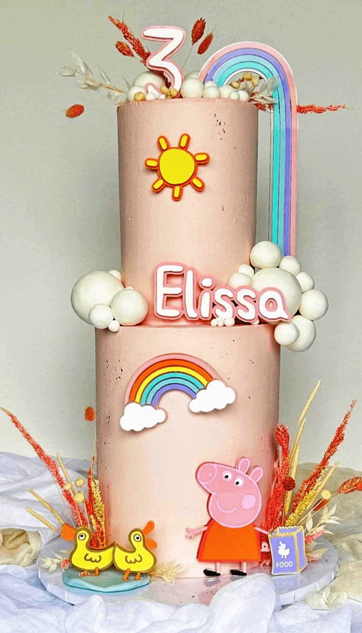 Gorgeous Peppa Pig Cake