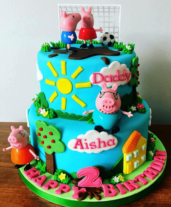 Grand Peppa Pig Cake