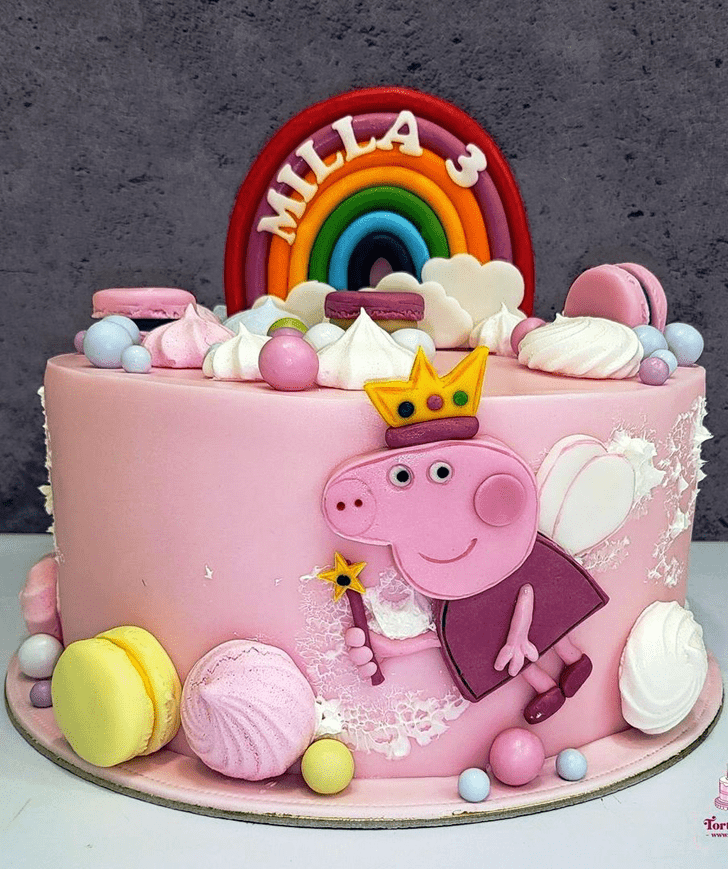 Ravishing Peppa Pig Cake