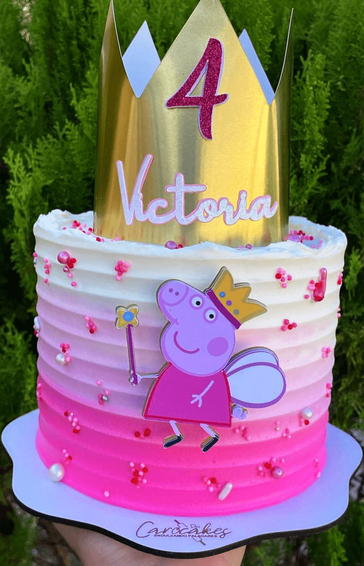 Splendid Peppa Pig Cake