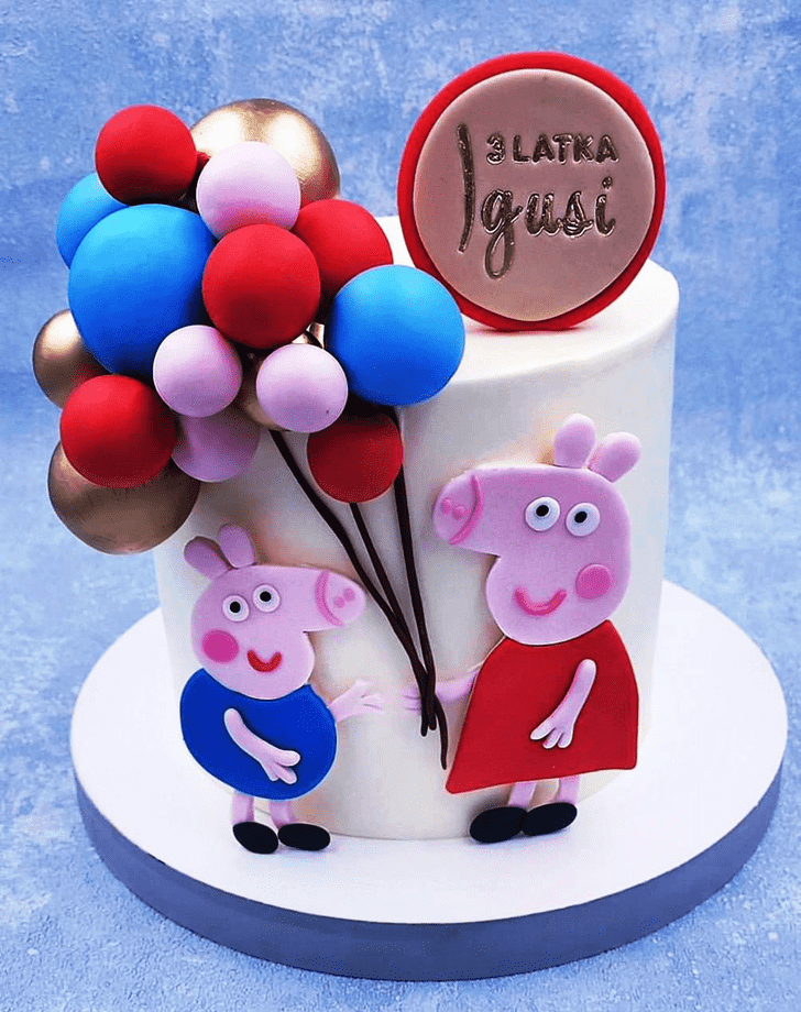 Superb Peppa Pig Cake