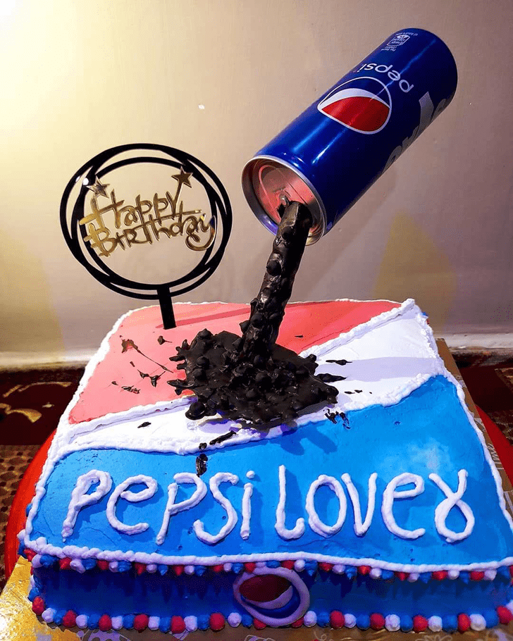 Adorable Pepsi Cake