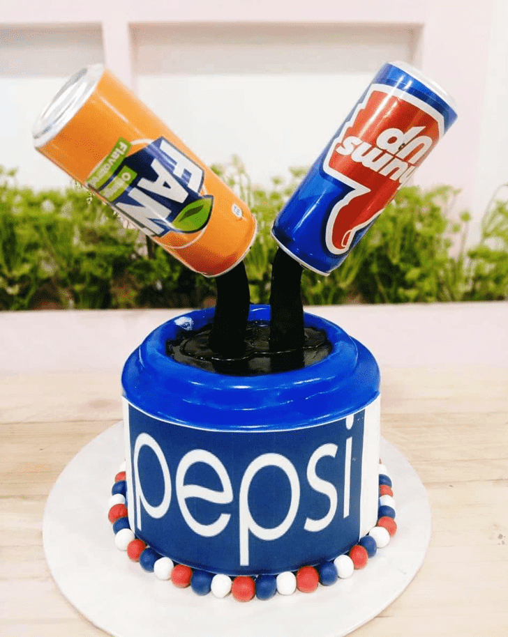 Alluring Pepsi Cake