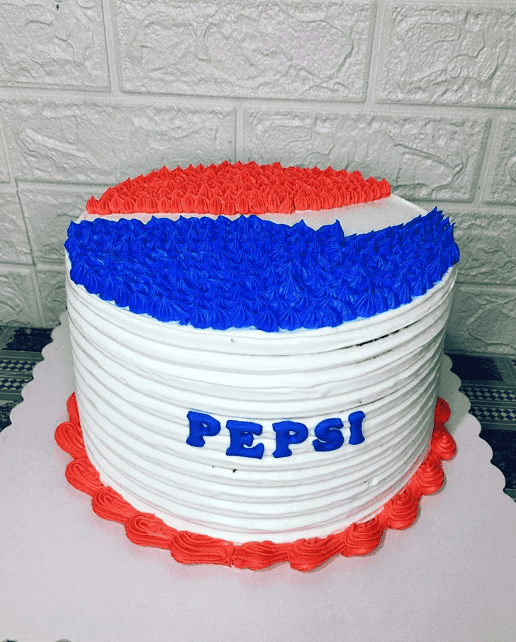Angelic Pepsi Cake