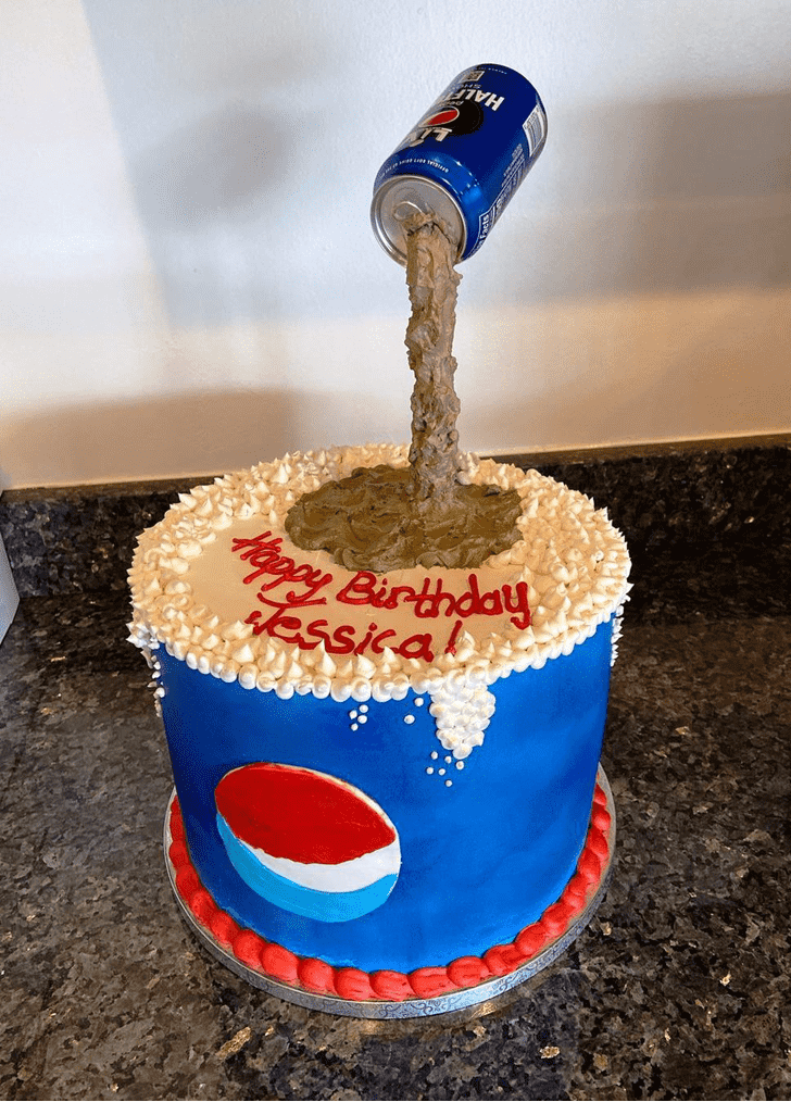 Classy Pepsi Cake