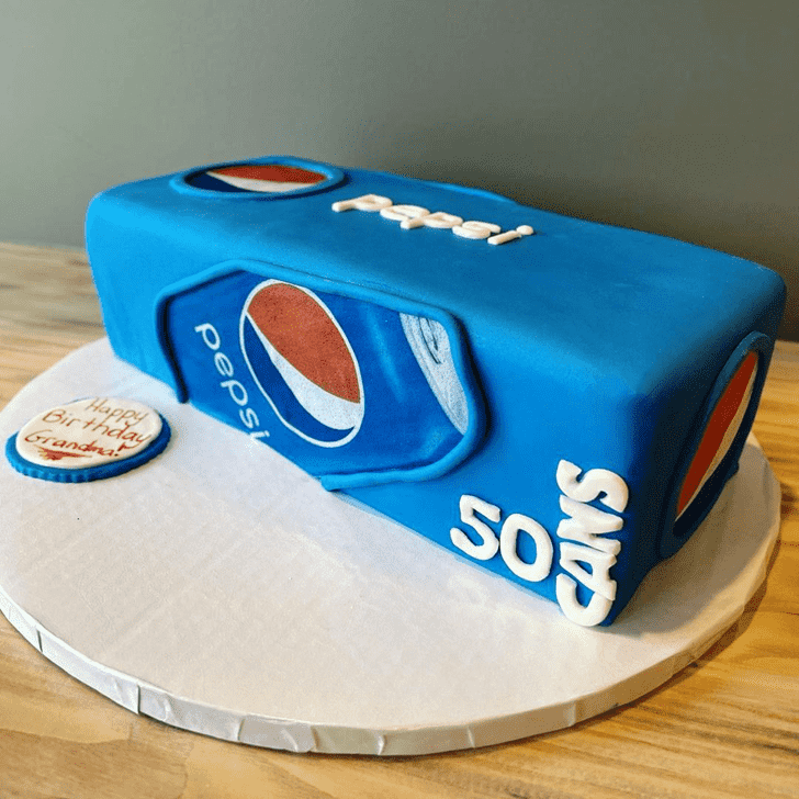 Dazzling Pepsi Cake