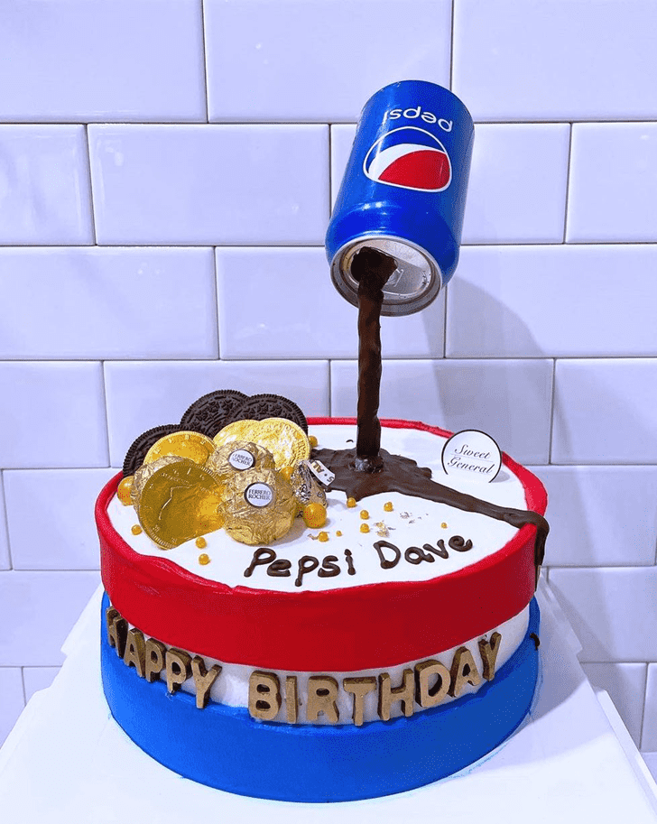 Pleasing Pepsi Cake