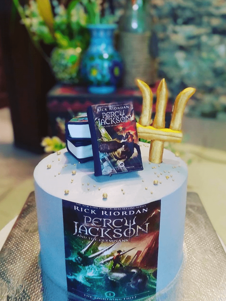 Graceful Percy Jackson Cake