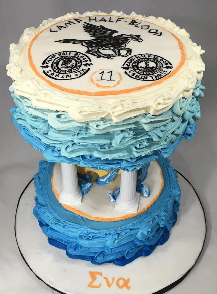 Slightly Percy Jackson Cake
