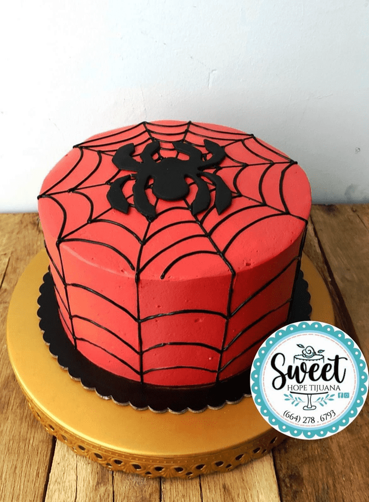 Divine Peter Parker Cake