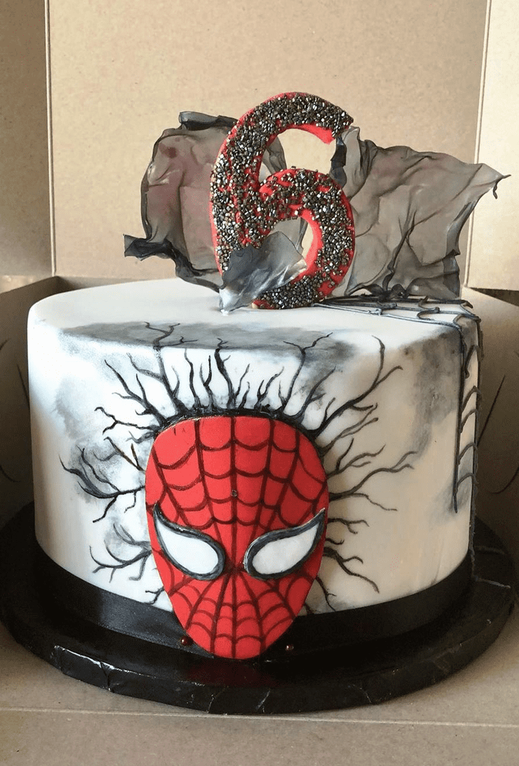 Elegant Peter Parker Cake