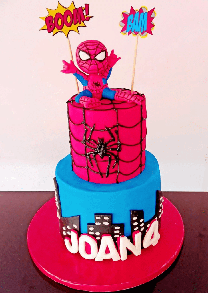 Magnificent Peter Parker Cake