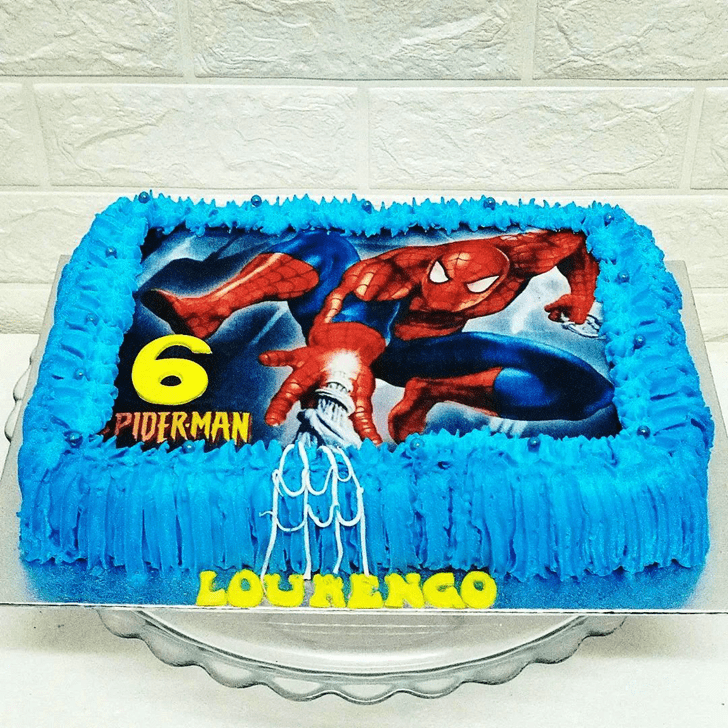 Pretty Peter Parker Cake