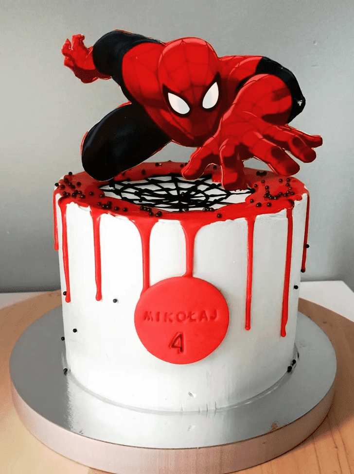 Ravishing Peter Parker Cake