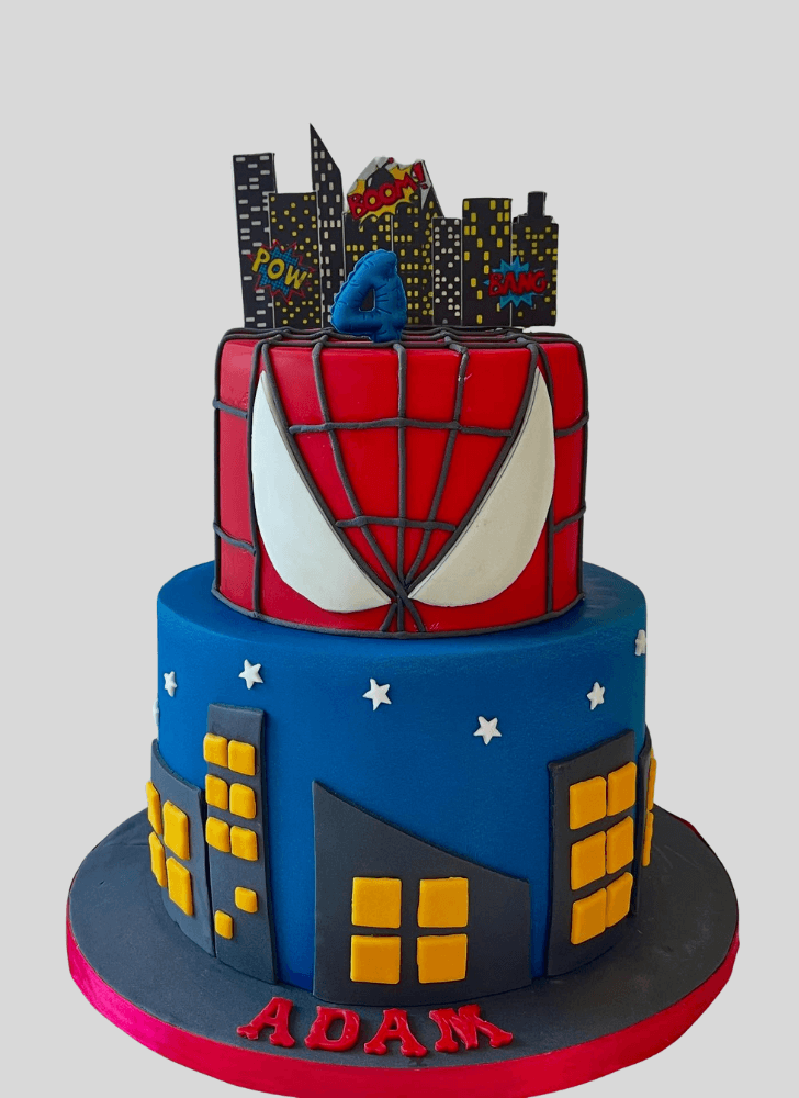 Grand Peter Parker Cake