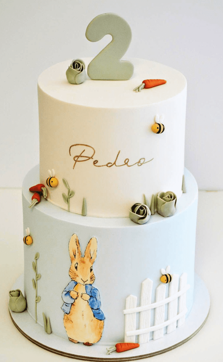 Angelic Peter Rabbit Cake